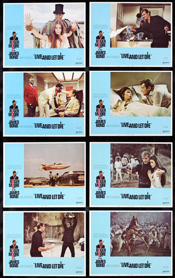 Original Live and Let Die movie poster
