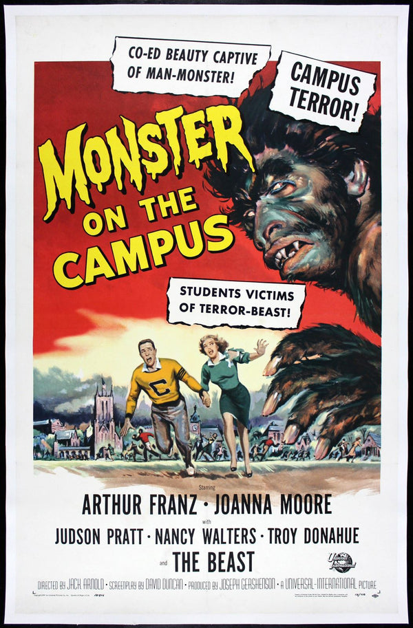 Original Monster on the Campus movie poster