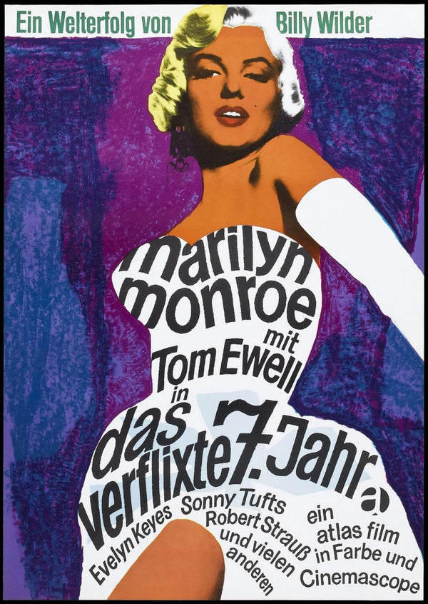 Original The Seven Year Itch movie poster