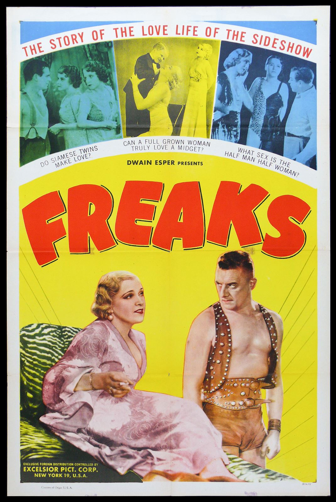 Original Freaks movie poster