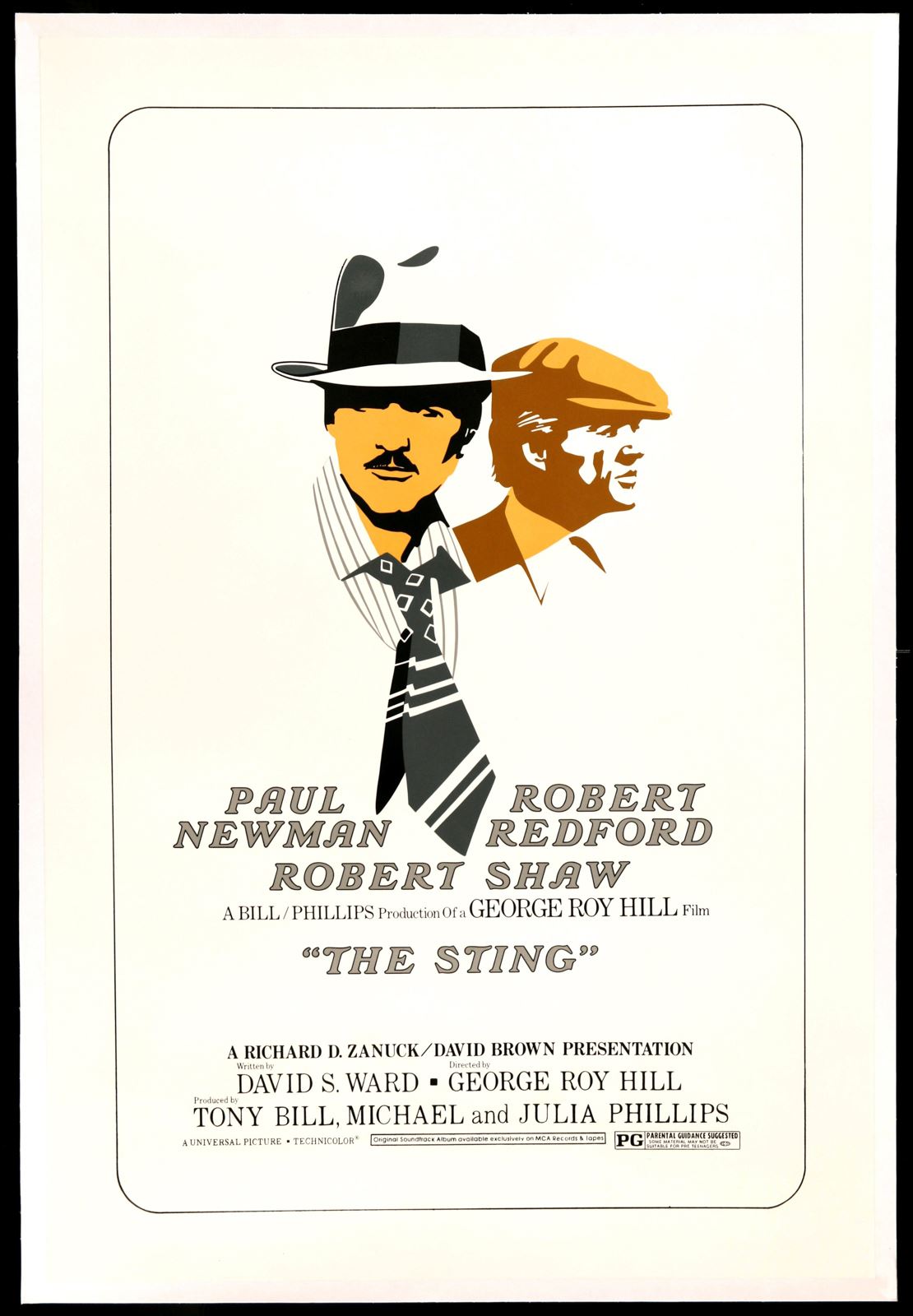 Original The Sting movie poster