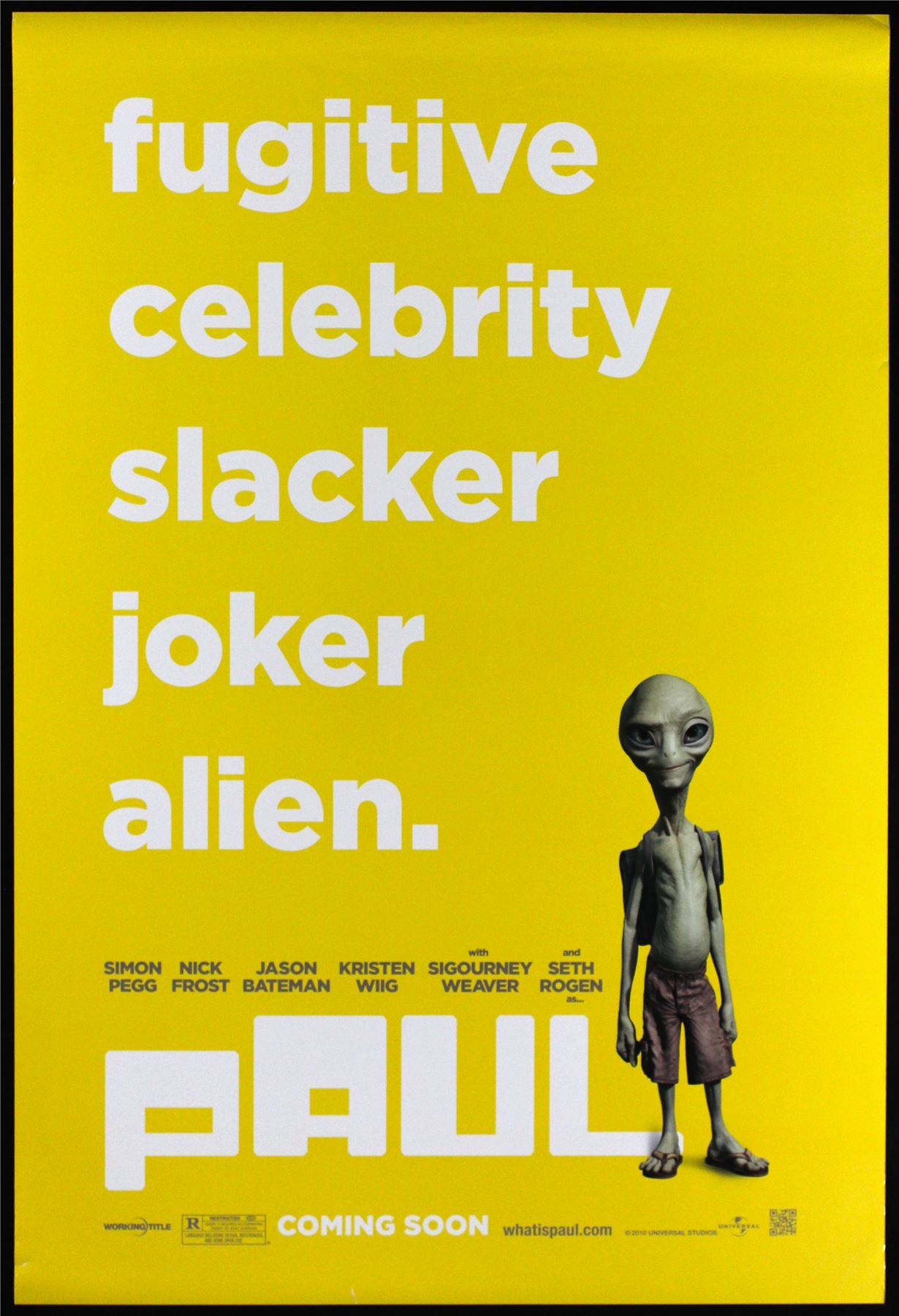 Original Paul movie poster