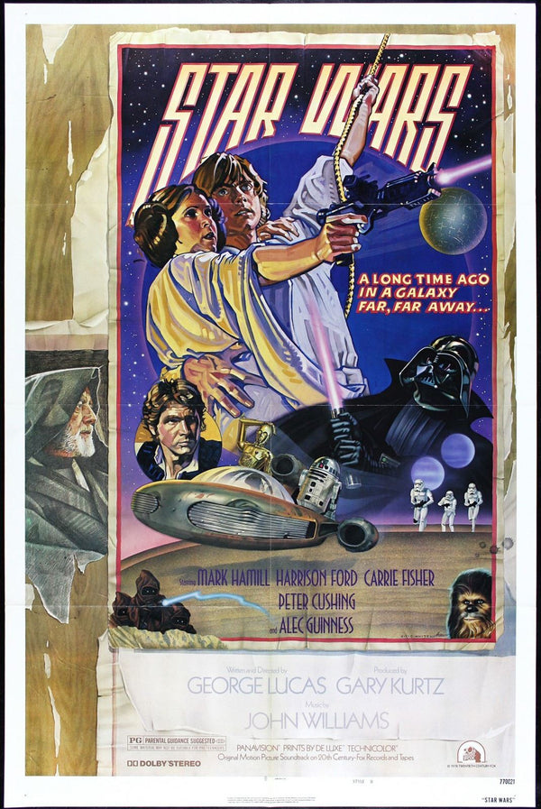 Original Star Wars movie poster