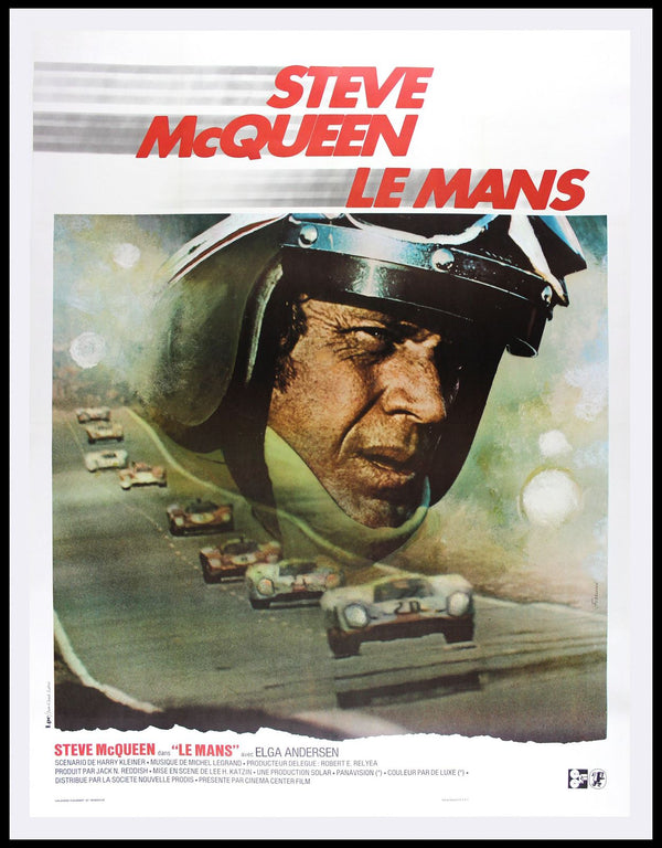 Original Le Mans movie poster