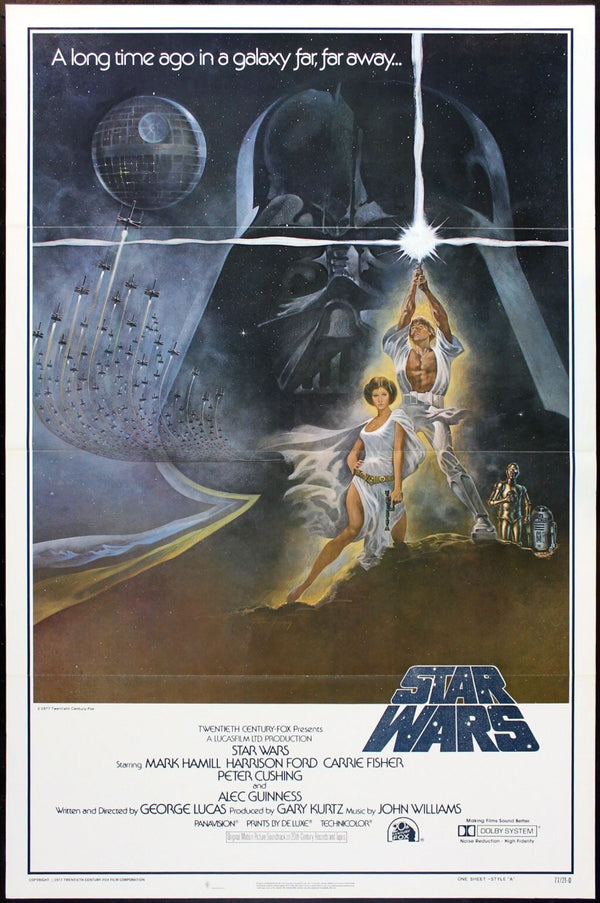 Original Star Wars movie poster