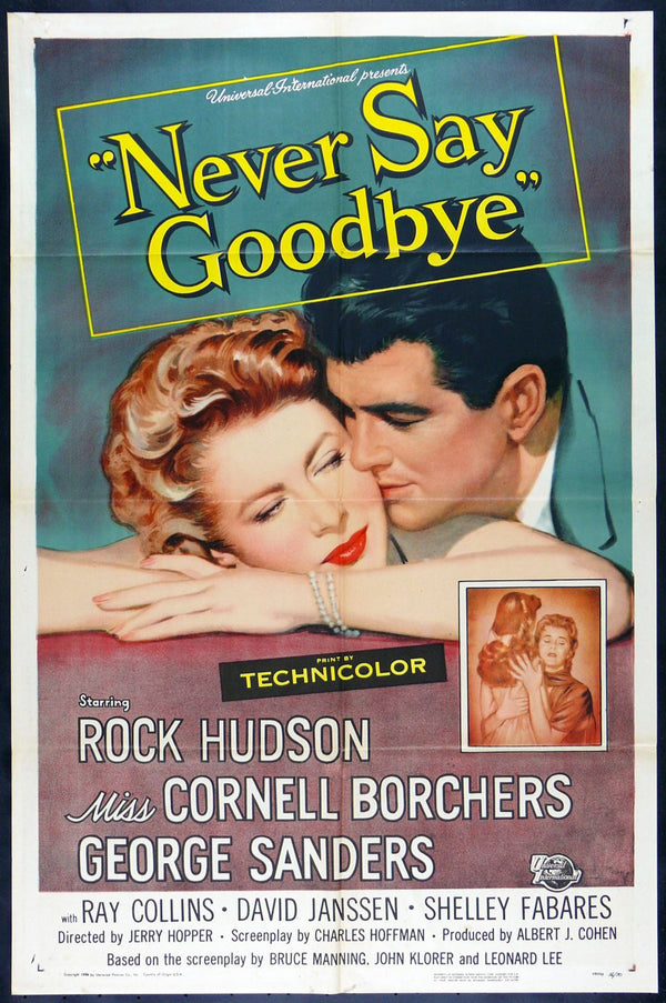 Original Never Say Goodbye movie poster