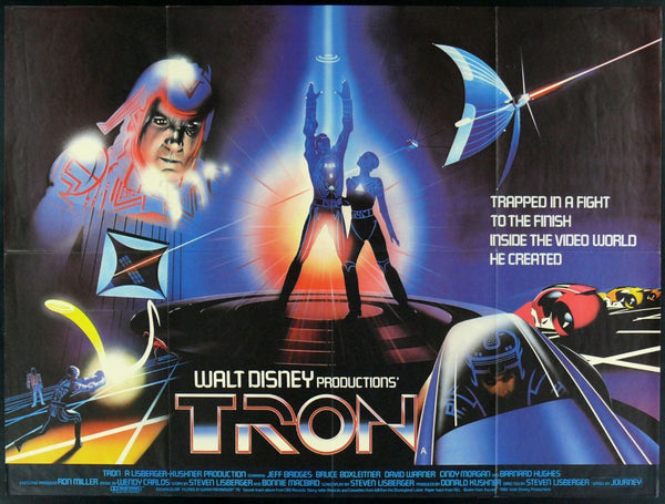 Original Tron movie poster