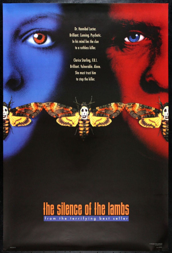Original The Silence of the Lambs movie poster