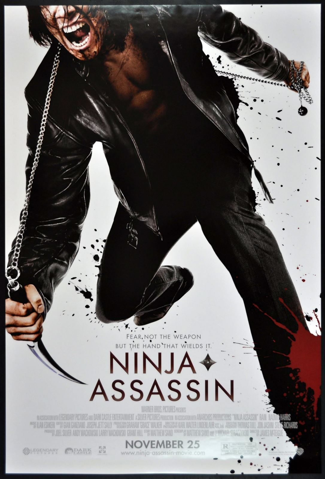 Original Ninja Assassin movie poster
