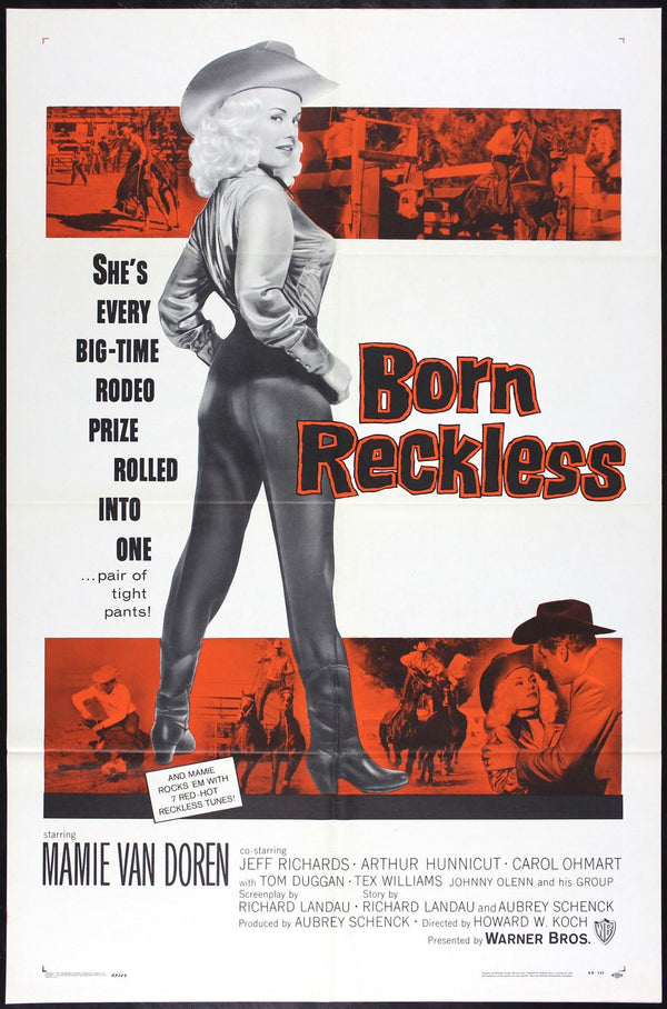 Original Born Reckless movie poster