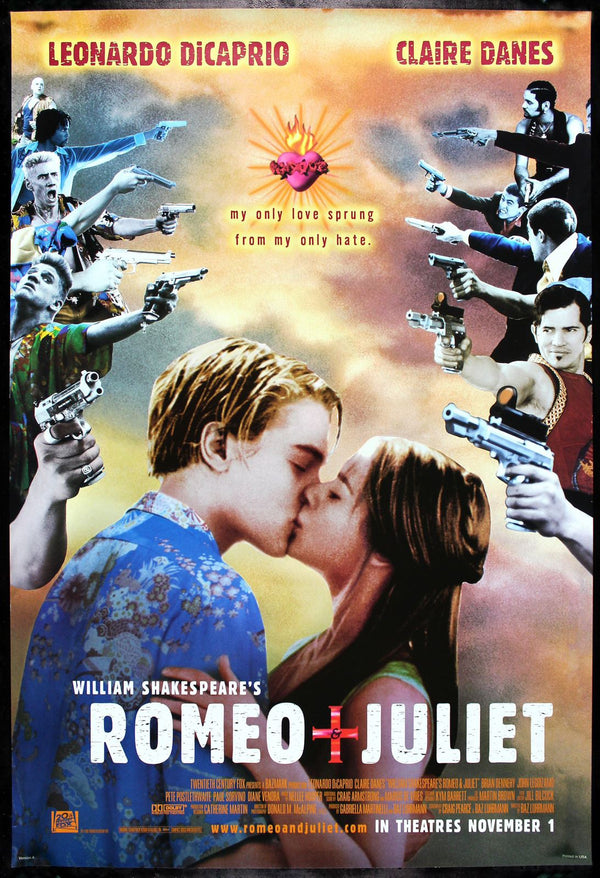 Original Romeo + Juliet movie poster