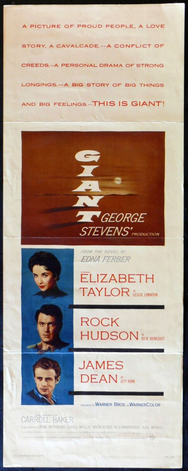 Original Giant movie poster