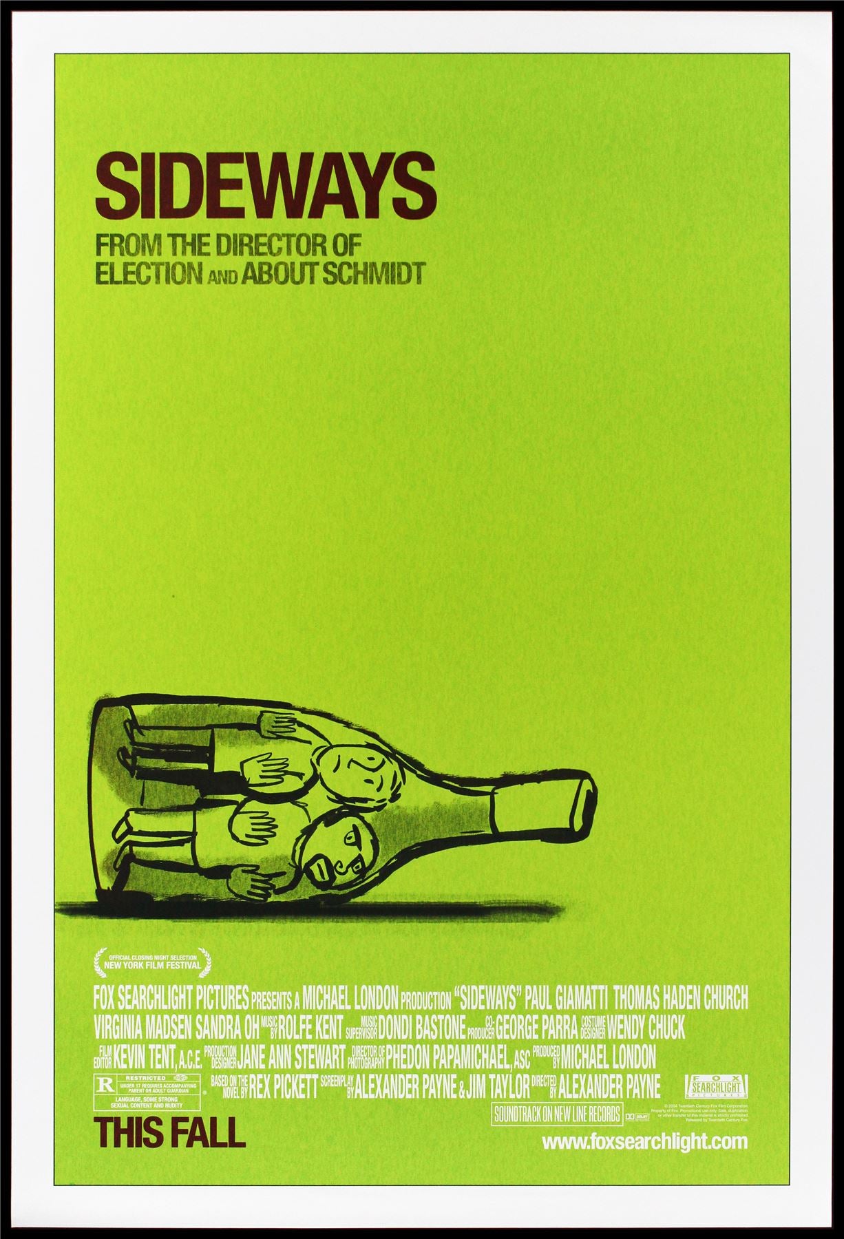 Original Sideways movie poster
