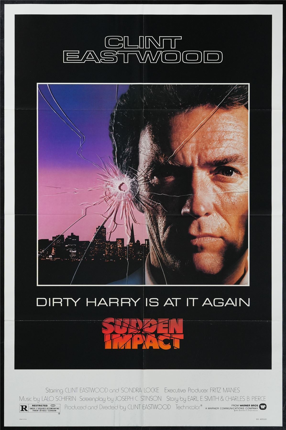 Original Sudden Impact movie poster