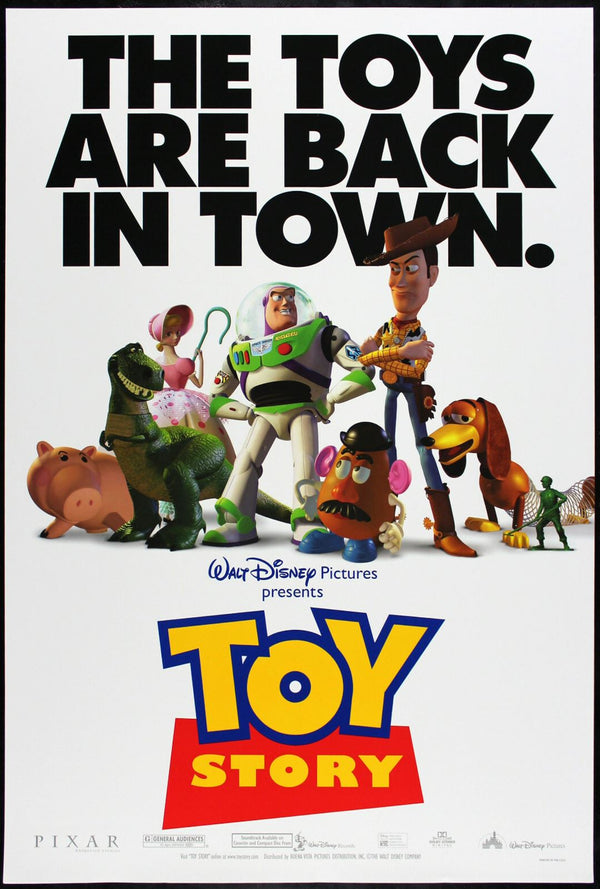 Original Toy Story movie poster