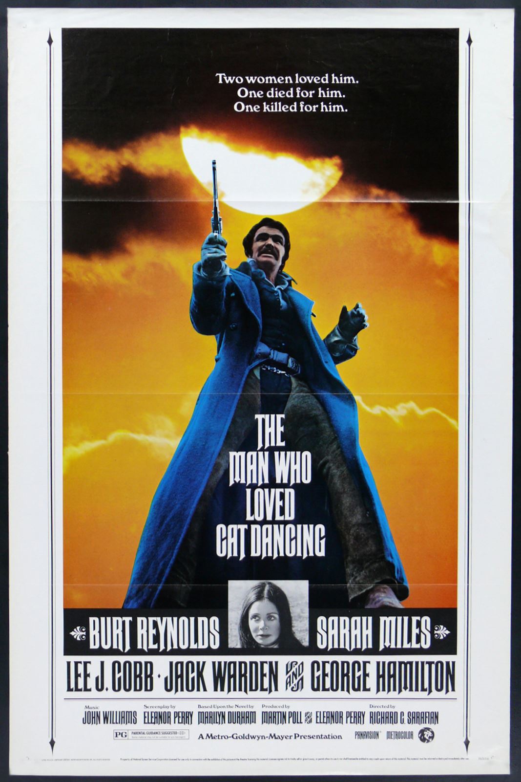 Original The Man Who Loved Cat Dancing movie poster