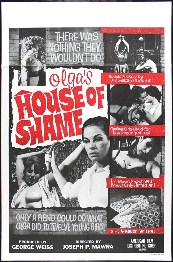 Original Olga's House of Shame movie poster