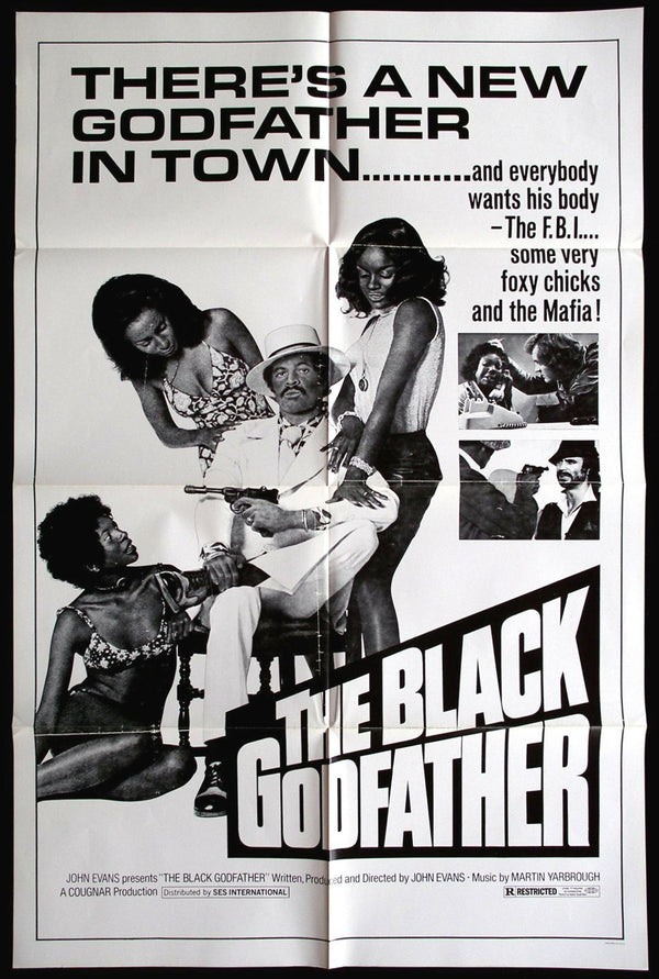 Original The Black Godfather movie poster