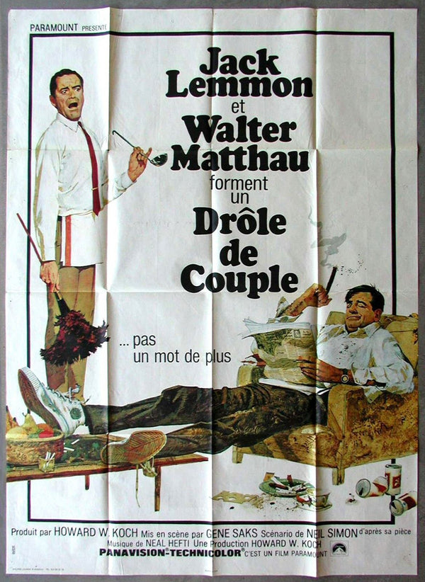 Original The Odd Couple movie poster