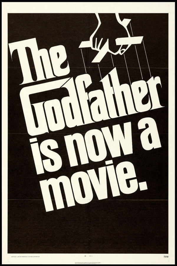 Original The Godfather movie poster