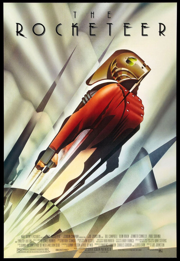 Original The Rocketeer movie poster