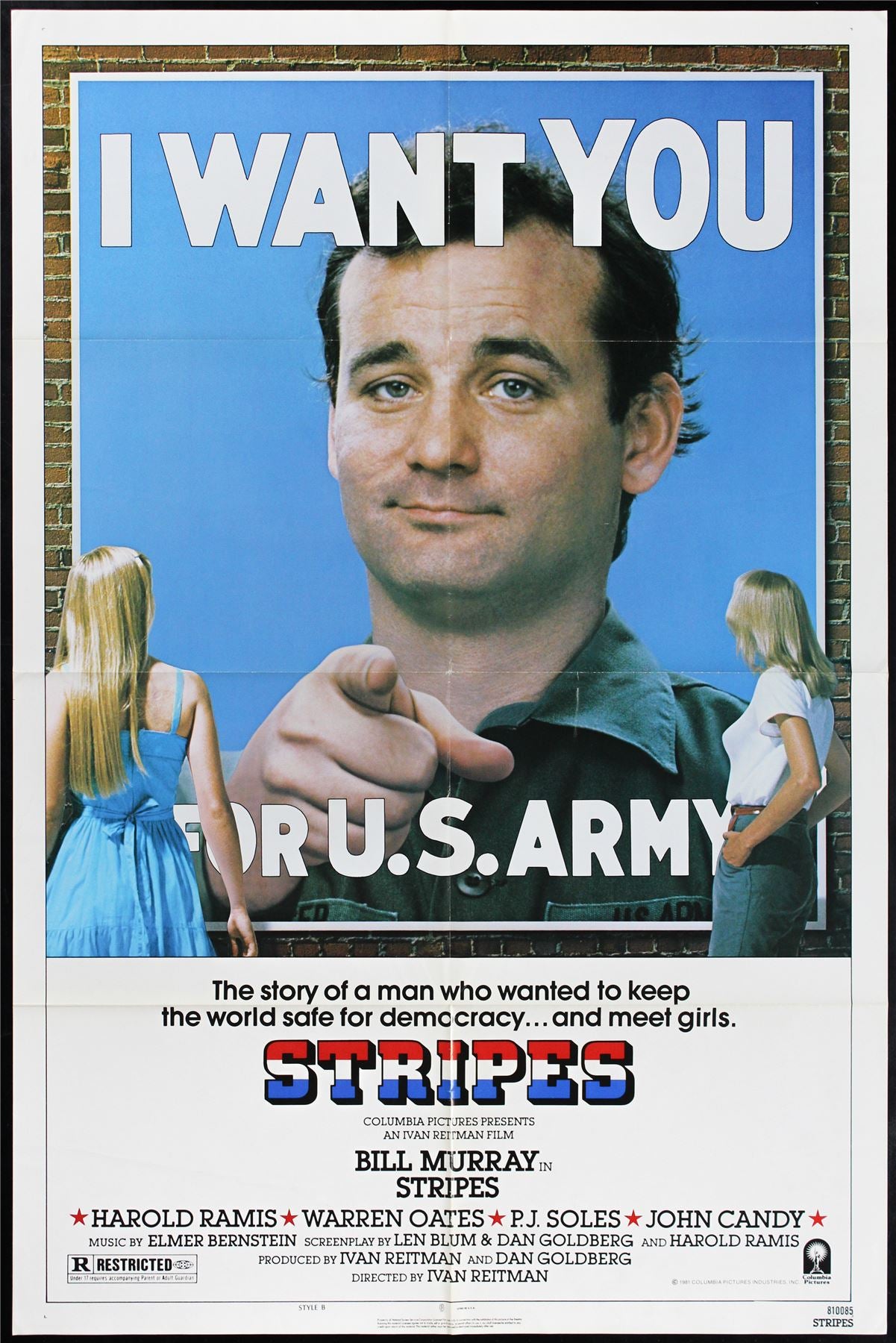 Original Stripes movie poster
