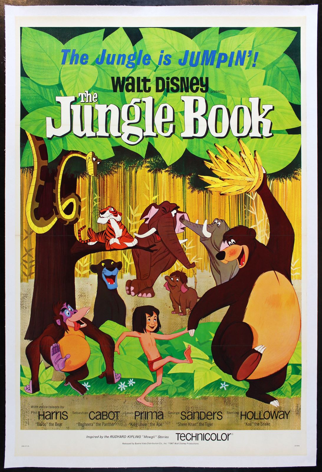 Original The Jungle Book movie poster
