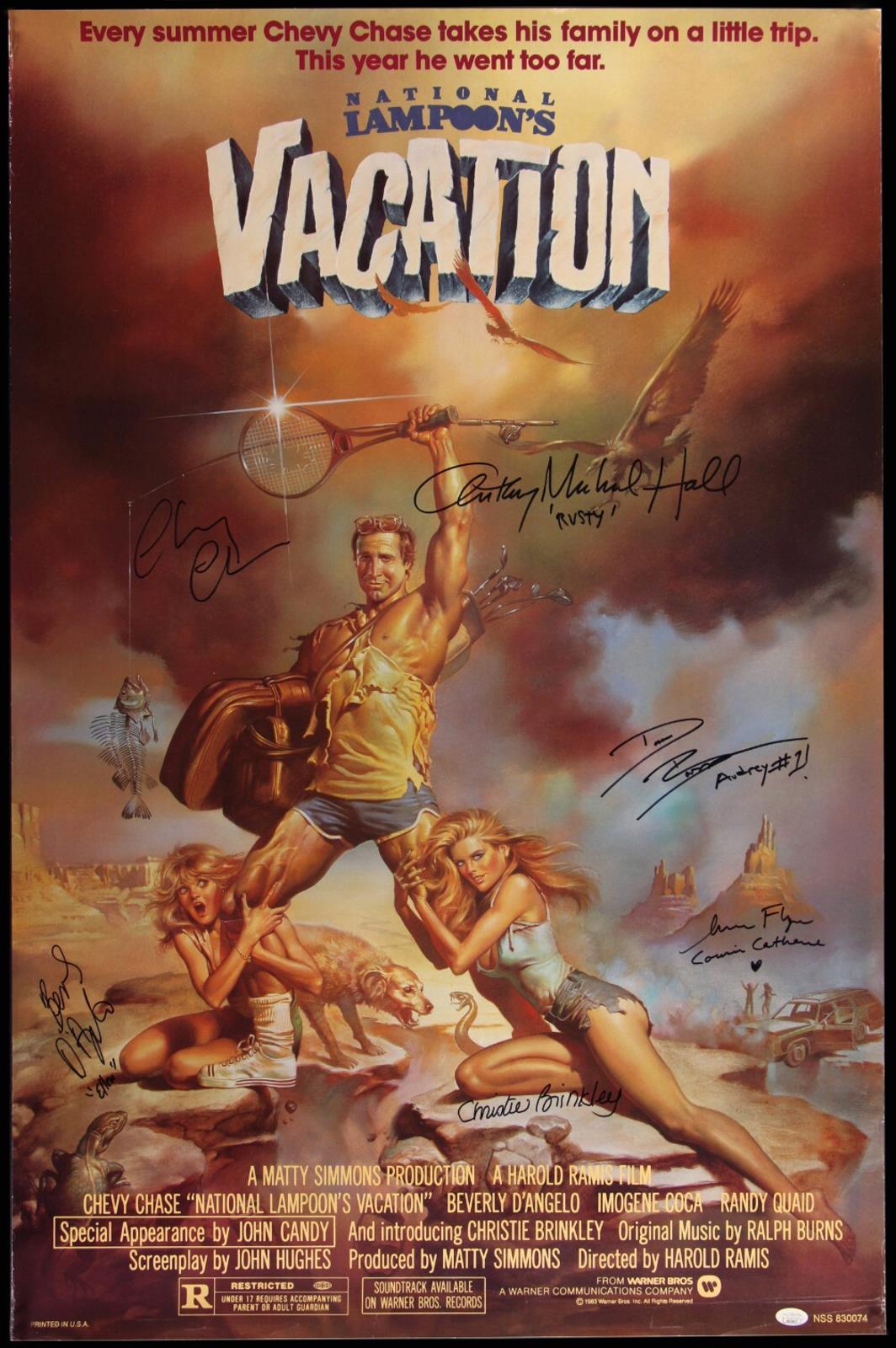 Original National Lampoon's Vacation movie poster