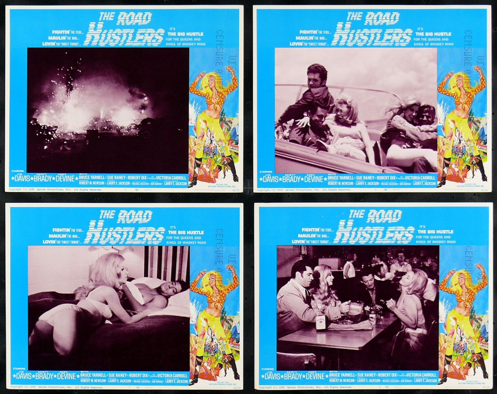 Original The Road Hustlers movie poster