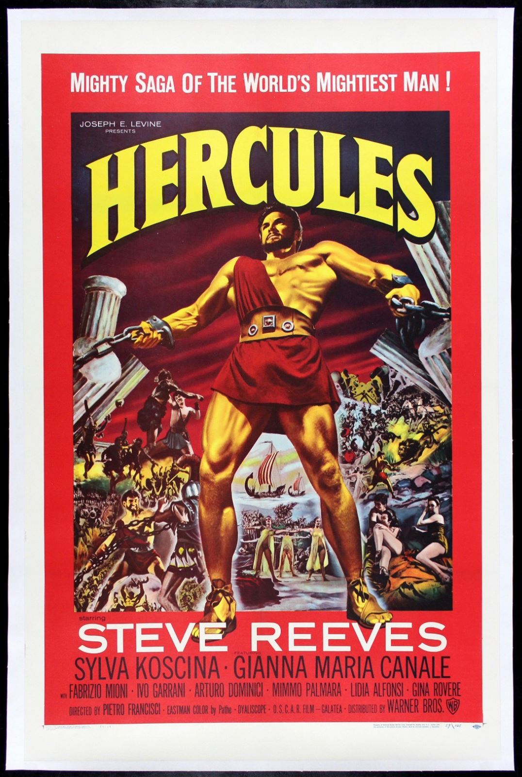 Original Hercules movie poster