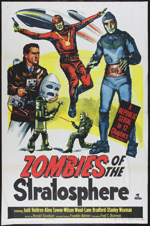 Original Zombies of the Stratosphere movie poster