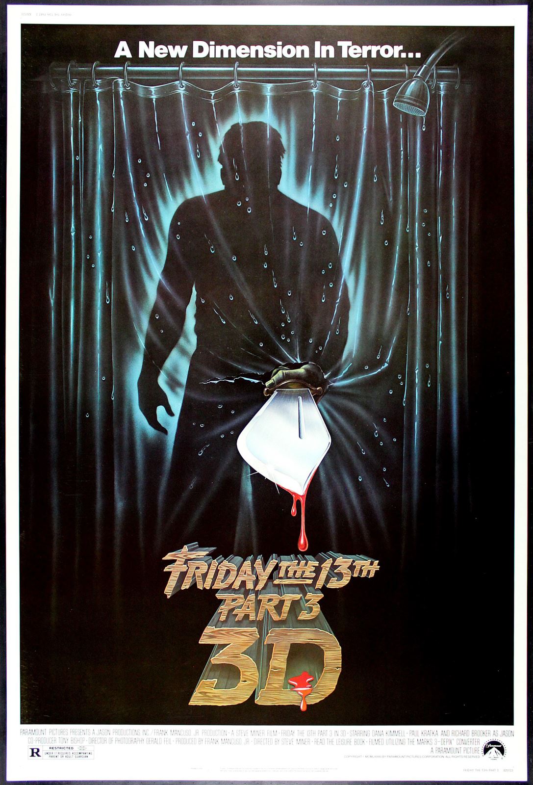 Original Friday the 13th Part III movie poster