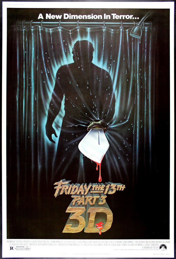 Original Friday the 13th Part III movie poster