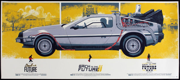 Original Back to the Future movie poster