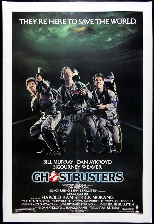 Original Ghostbusters movie poster