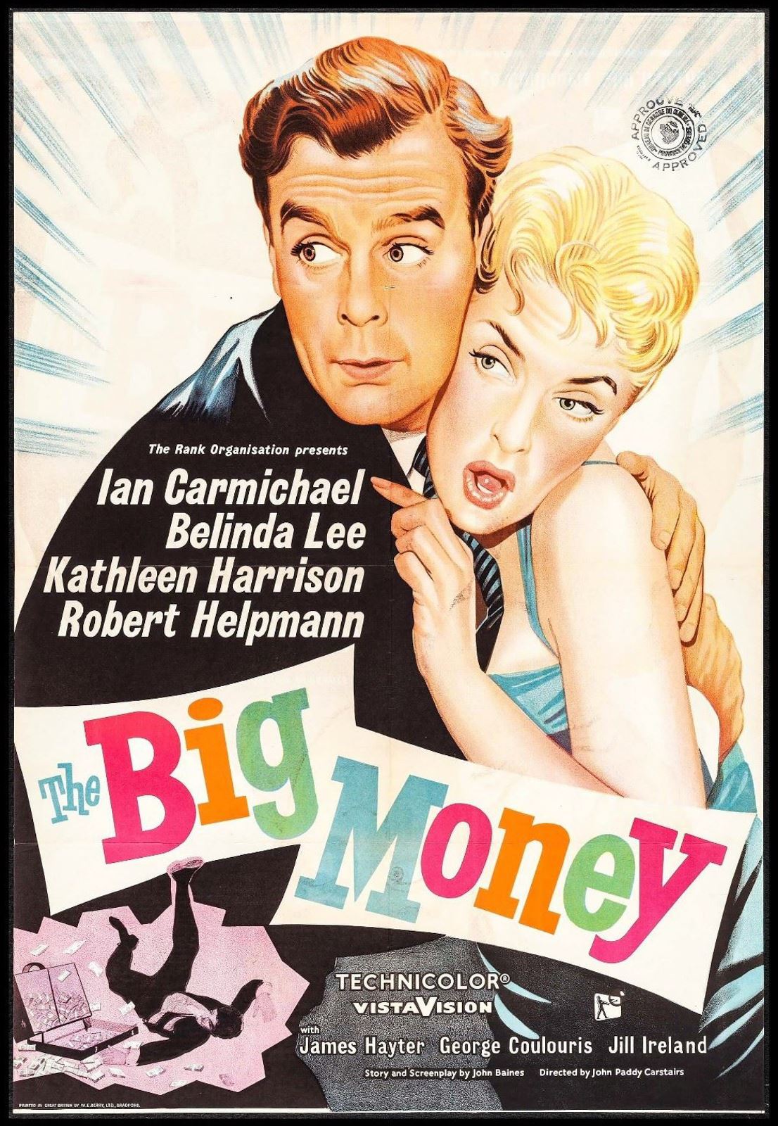 Original THE BIG MONEY movie poster