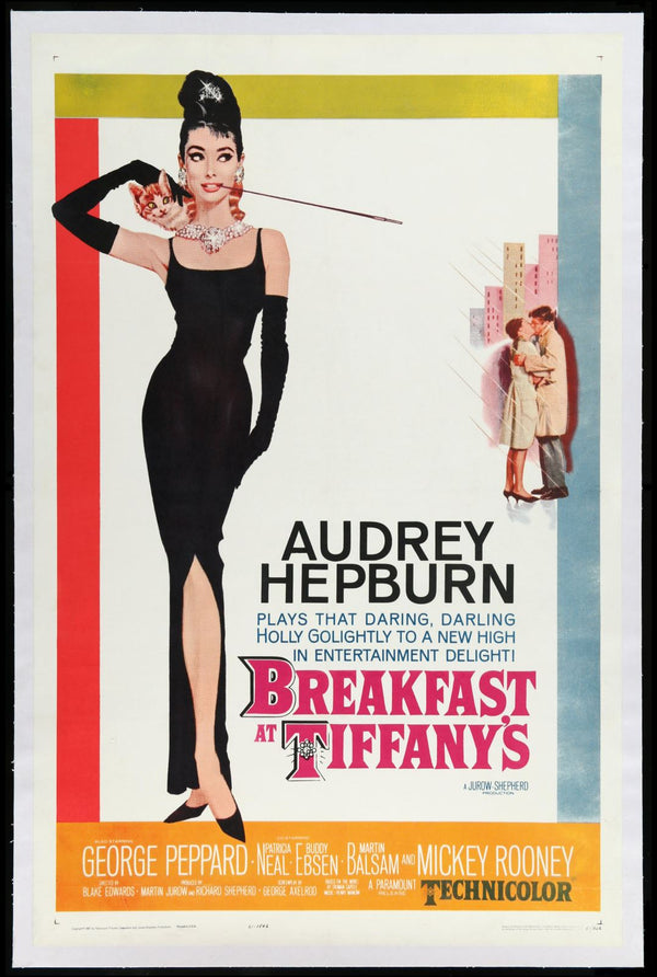 Original Breakfast at Tiffany's movie poster