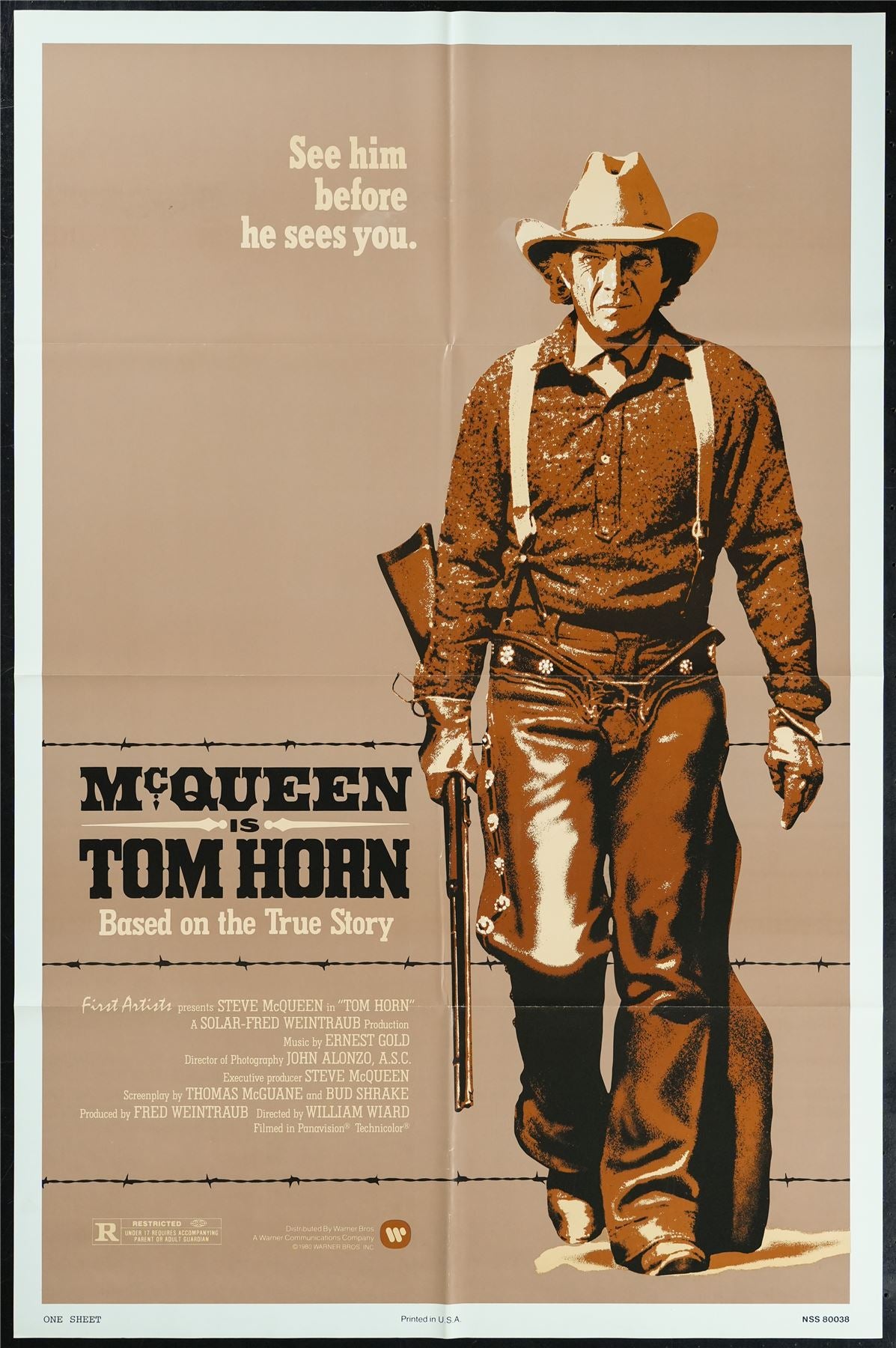 Original Tom Horn movie poster
