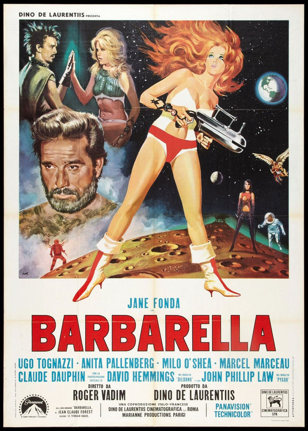 Original Barbarella movie poster