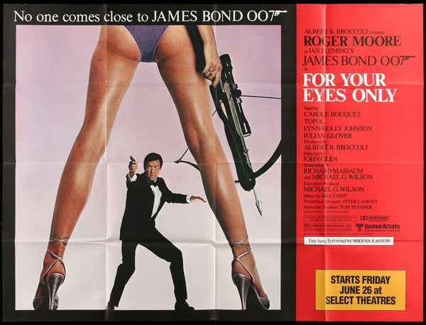 Original For Your Eyes Only movie poster