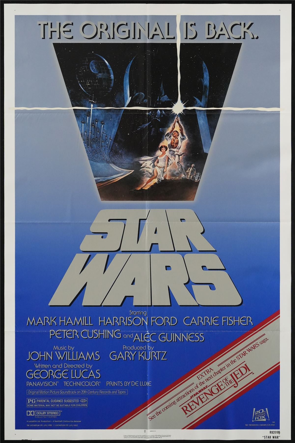Original A New Hope movie poster
