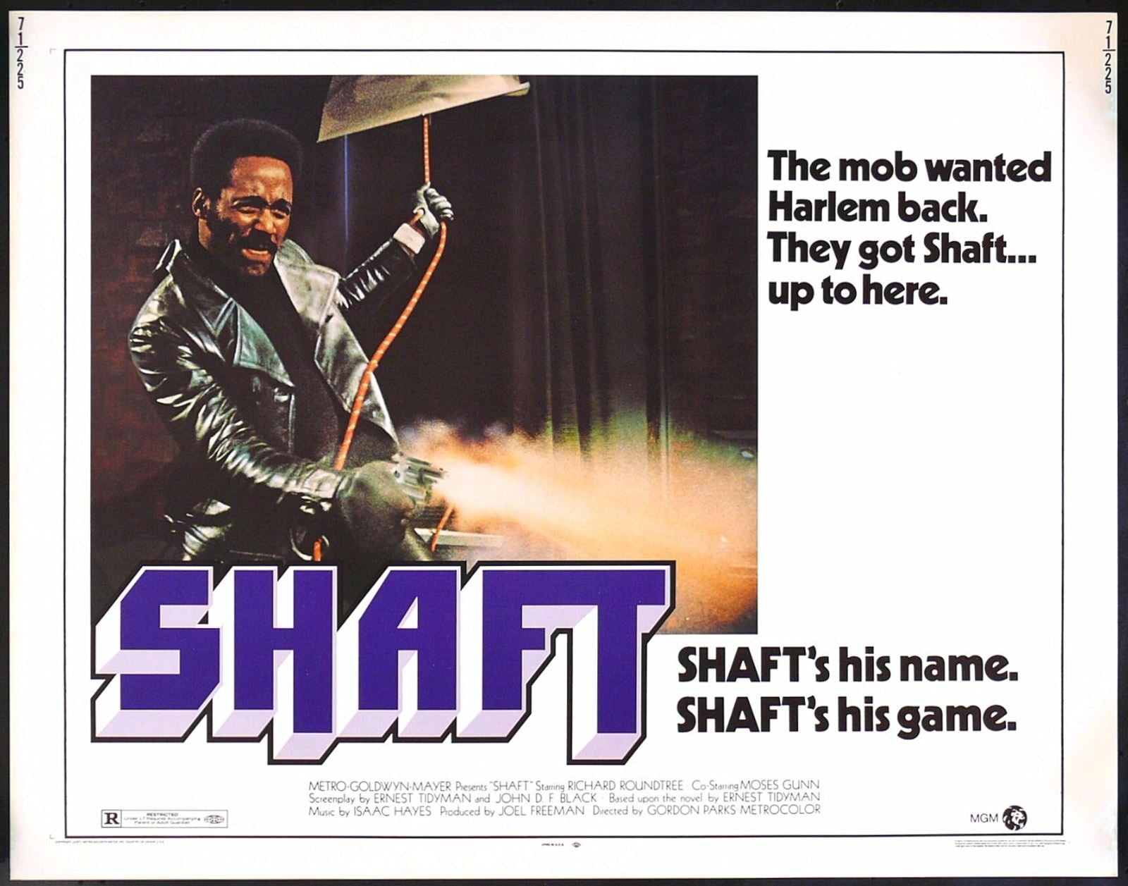 Original Shaft movie poster