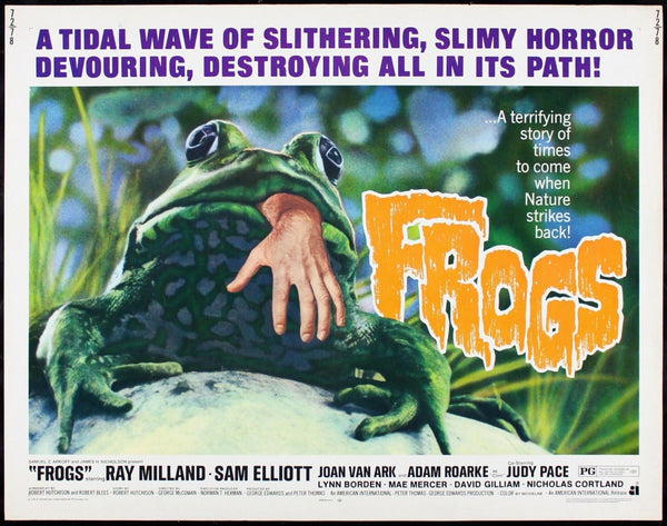 Original Frogs movie poster