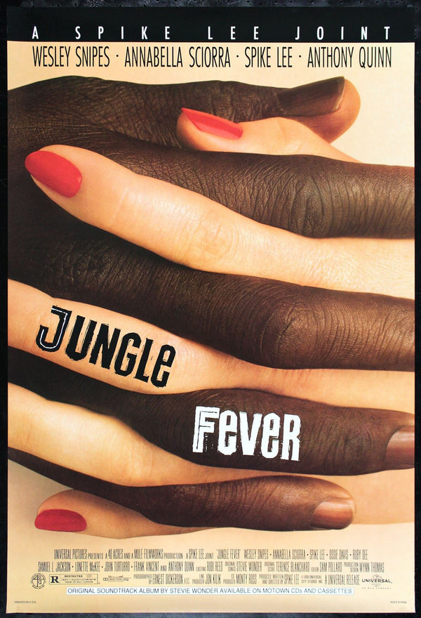 Original Jungle Fever movie poster