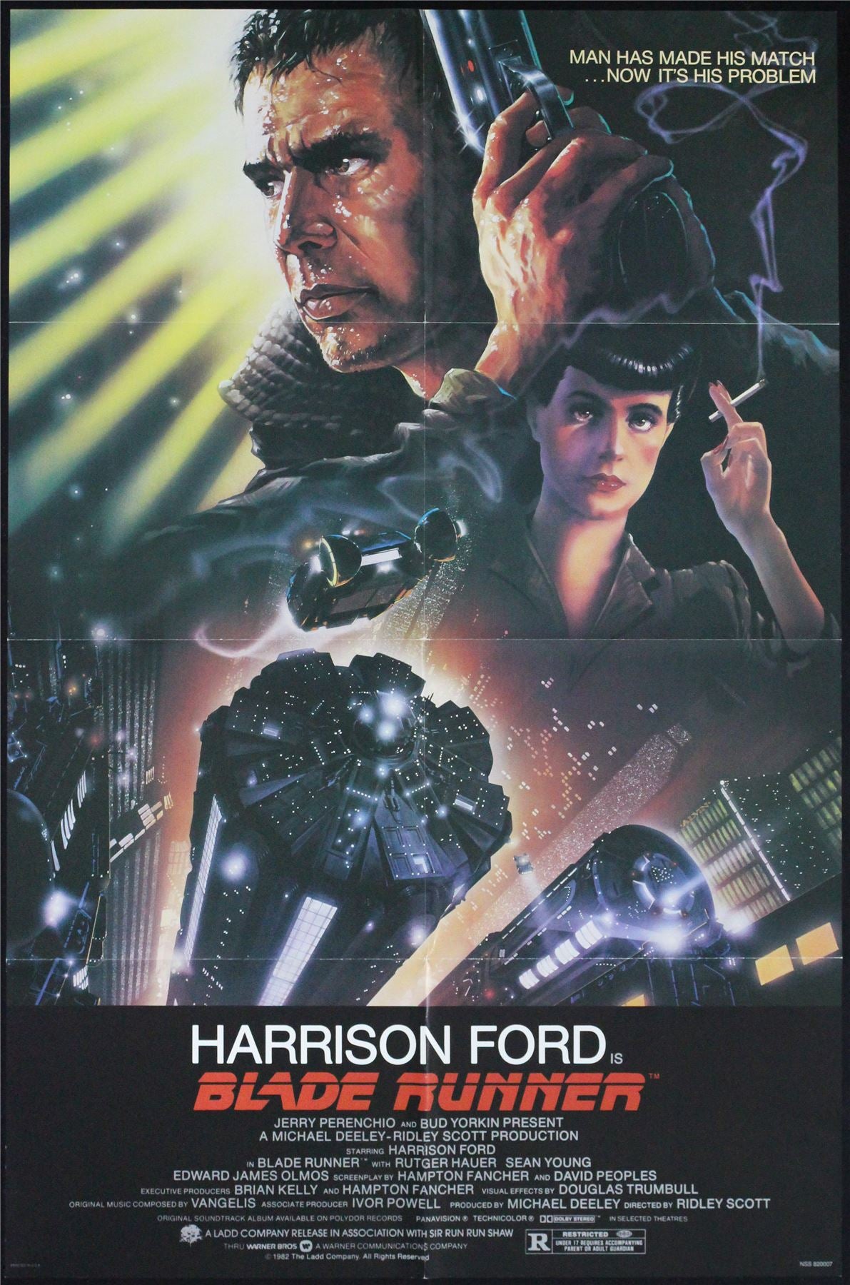 Original Blade Runner movie poster