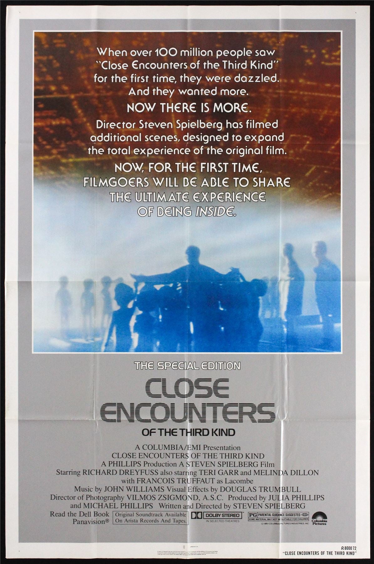 Original Close Encounters of the Third Kind movie poster