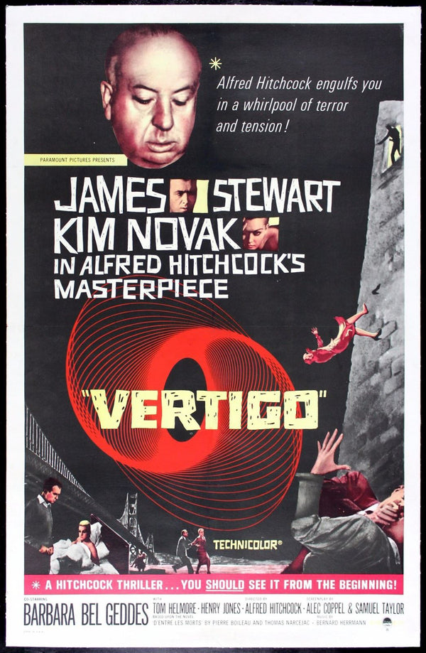Original Vertigo movie poster
