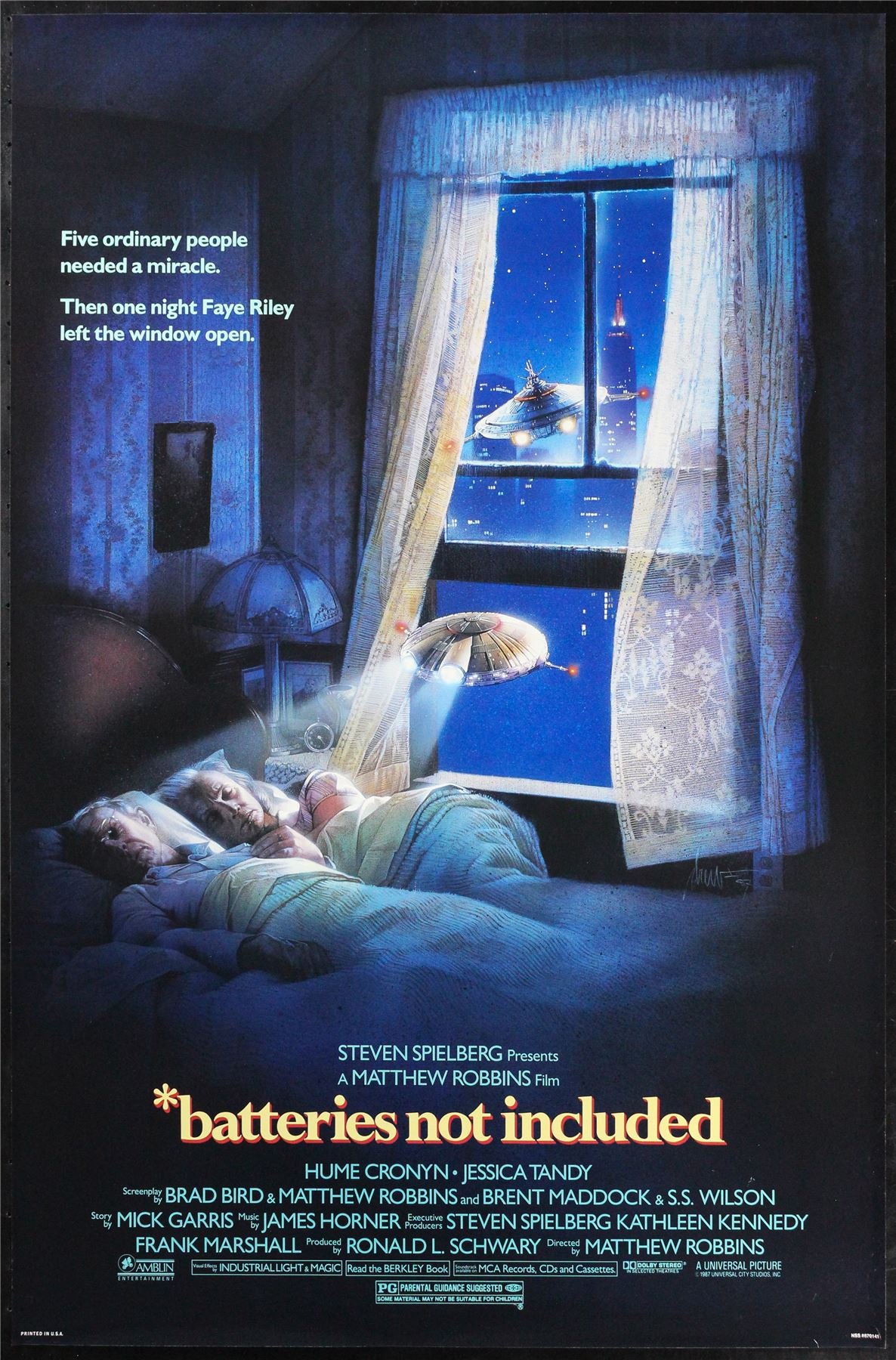 Original Batteries Not Included movie poster