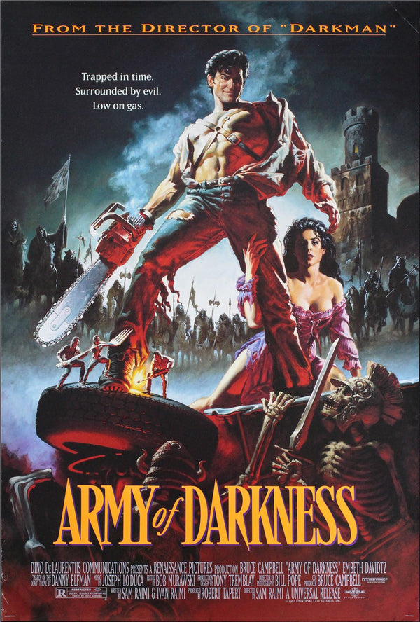 Original Army of Darkness movie poster