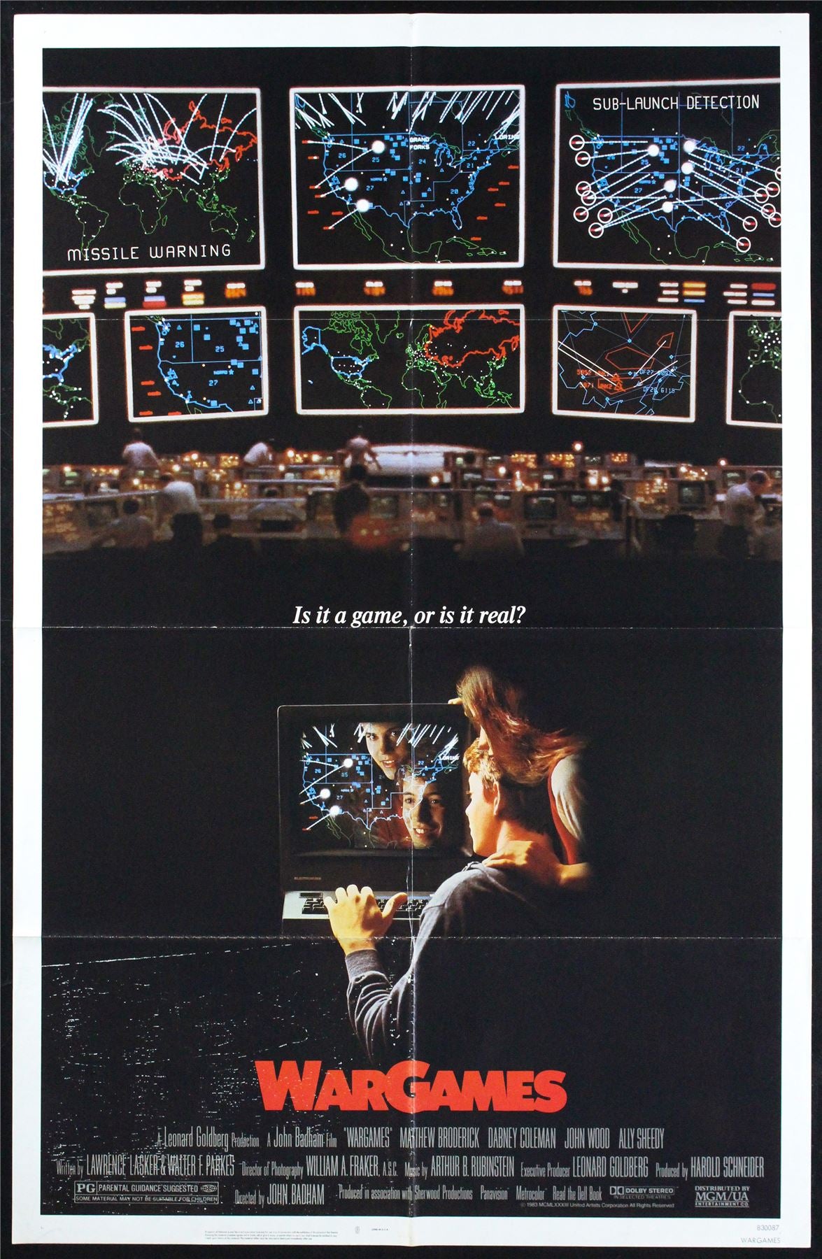 Original WarGames movie poster
